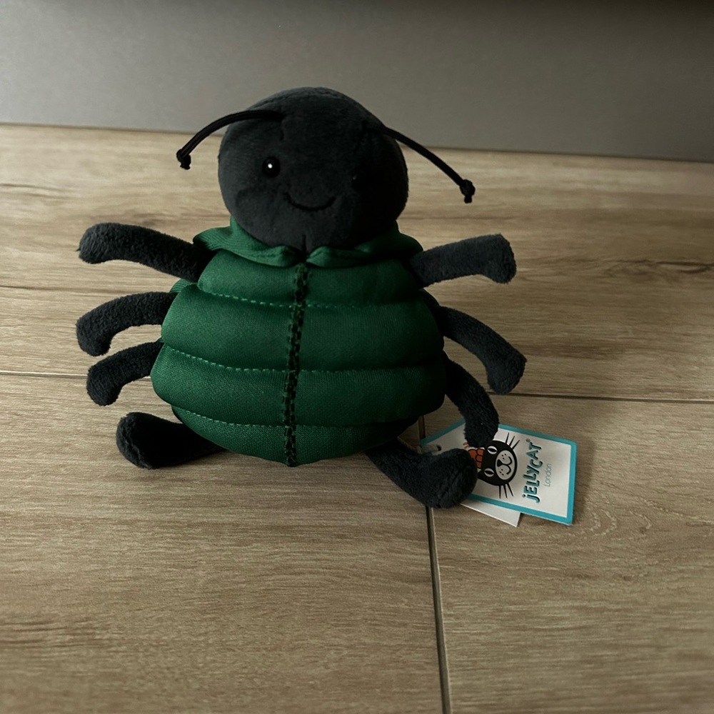 Jellycat Anoraknid Black Spider